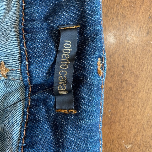 Roberto Cavalli Vintage Jeans with Beaded Waistband - Picture 8 of 9